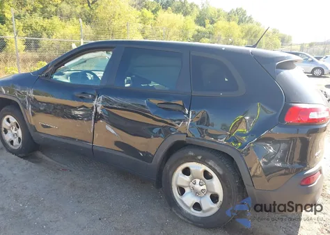 2016 Jeep Cherokee Sport из США, поврежденный, VIN 1C4PJMAB4GW313854